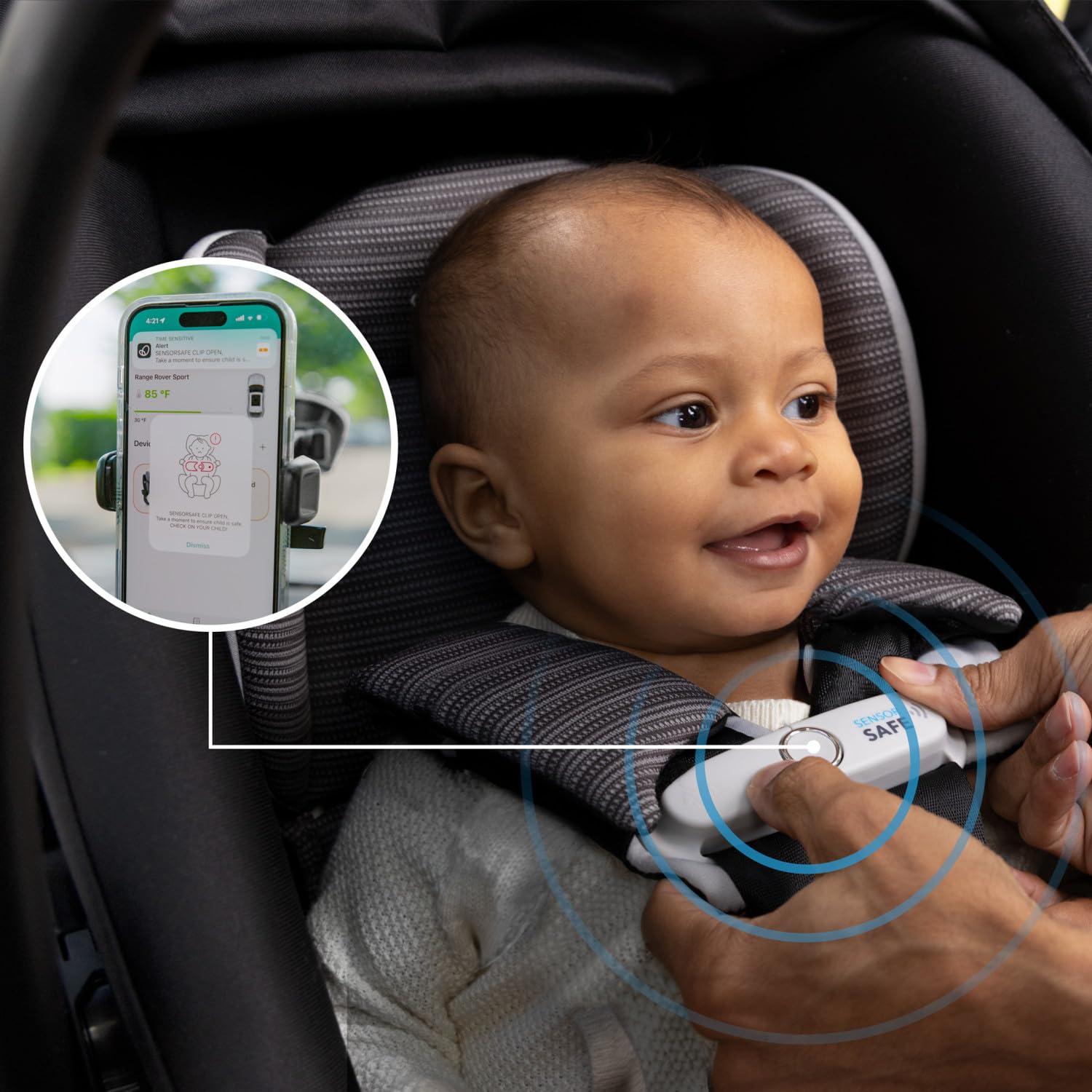 image:imageEvenflo LiteMax NXT RearFacing Lightweight Preemie and Infant Car Seat 330lbs with SensorSafe Easy Install with Base Anchor GrayQuartz