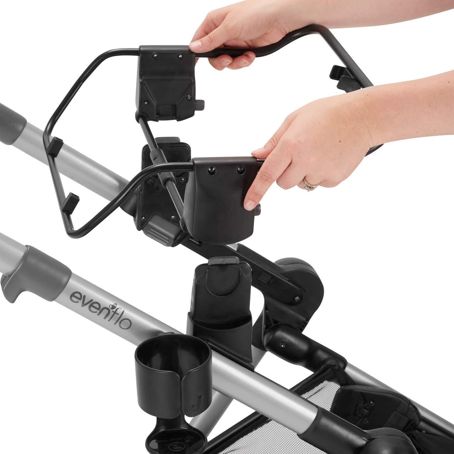 image:imageEvenflo Pivot Xpand Adapter Exclusively for Perego Infant Car Seats Graco Chicco and Peg 15x15x5 Inch Pack of 1