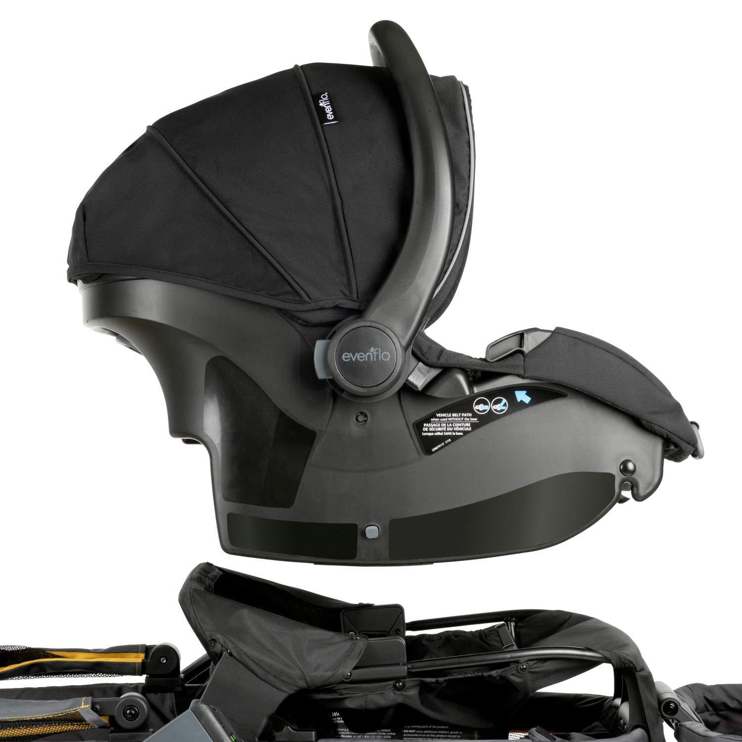 image:imageEvenflo Pivot Xplore Infant Car Seat Adapter Black Compatible with Evenflo Pivot Xplore and Pivot Xplore Dreamz Stroller Wagons