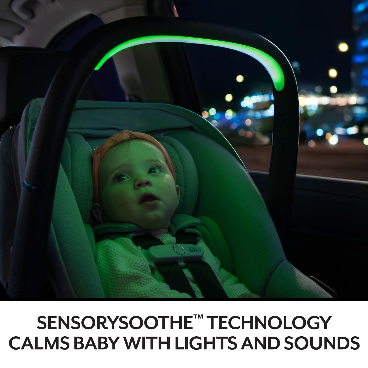 image:imageEvenflo Revolve180 LiteMax NXT Rotating RearFacing Lightweight Preemie and Infant Car Seat 330lbs Easy Install with Base Cinder GrayFlint