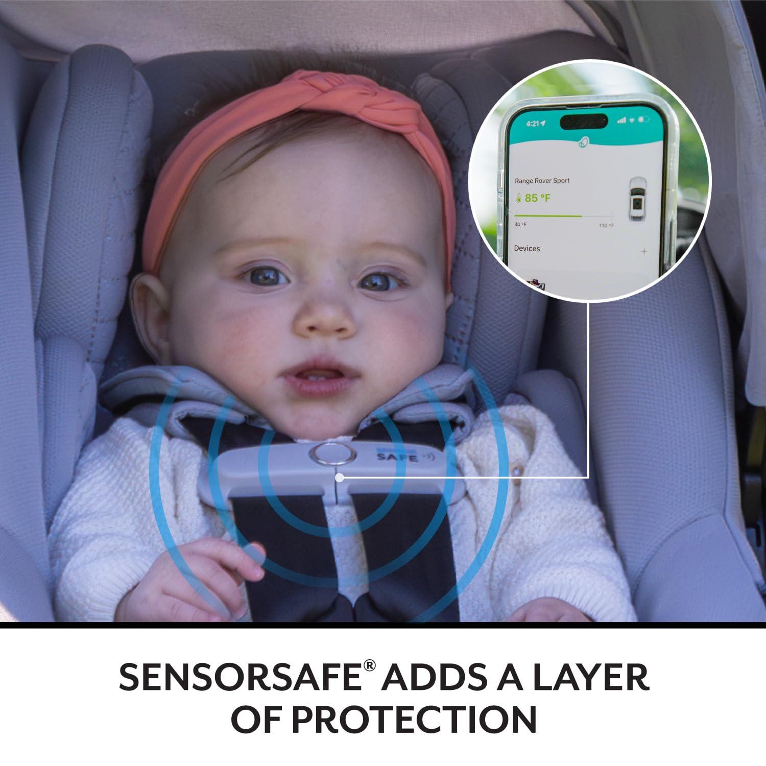 image:imageEvenflo Revolve180 LiteMax NXT Rotating RearFacing Lightweight Preemie and Infant Car Seat 330lbs with Green amp Gentle Easy Install with Base Primrose PinkFlint