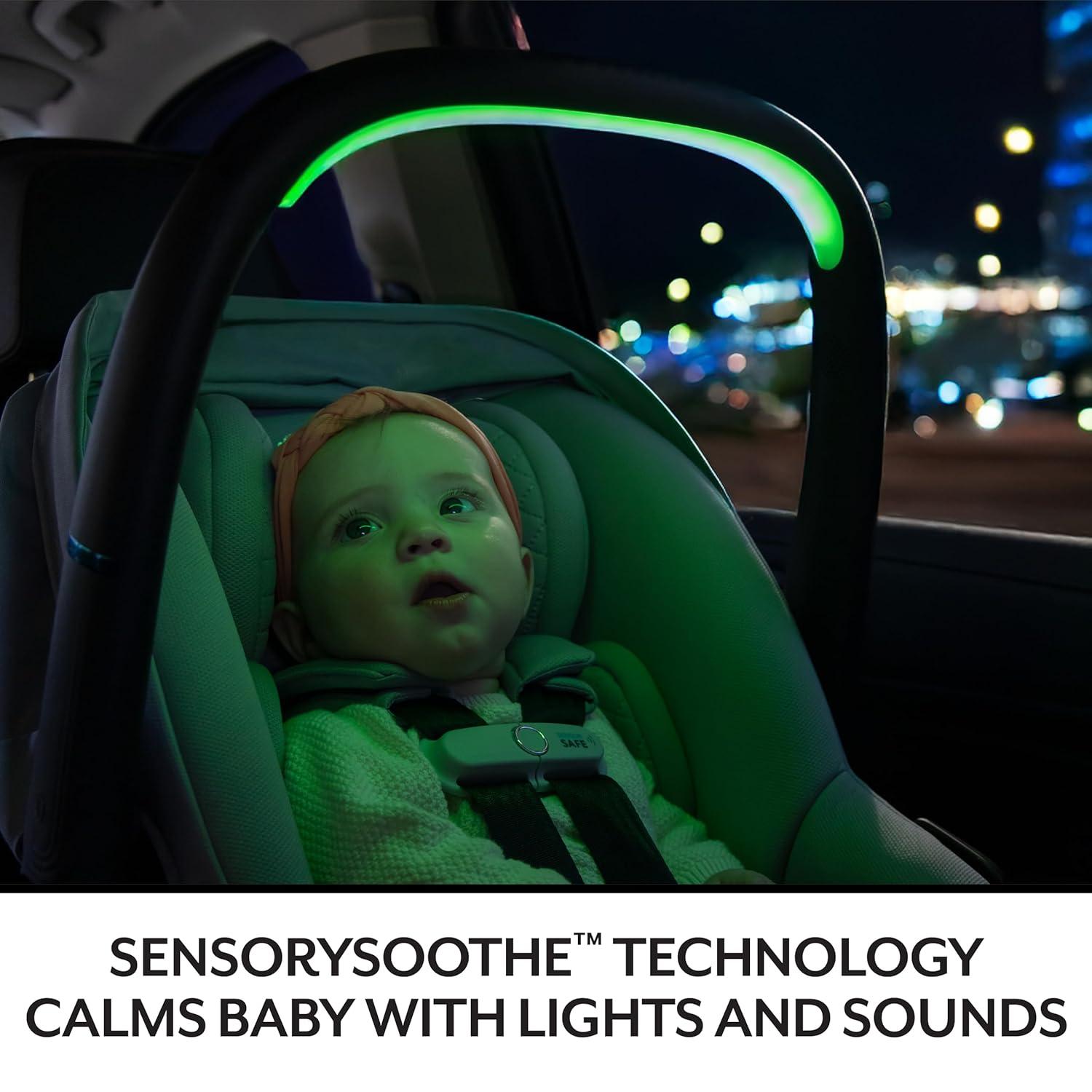 image:imageEvenflo Shyft Intuiti Travel System with Revolve180 LiteMax NXT Rotating RearFacing Lightweight Preemie and Infant Car Seat 330 lbs Black ShaleEclipse Black