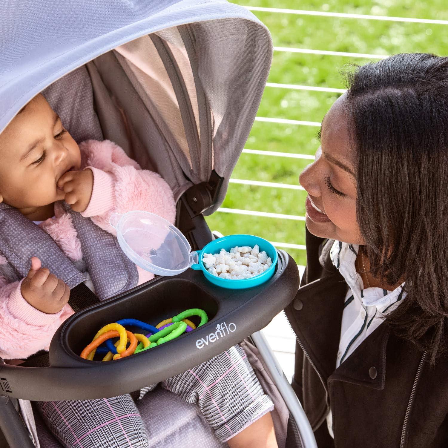 image:imageEvenflo Stroller Child Snack Tray with Snack Cup2 Piece Set