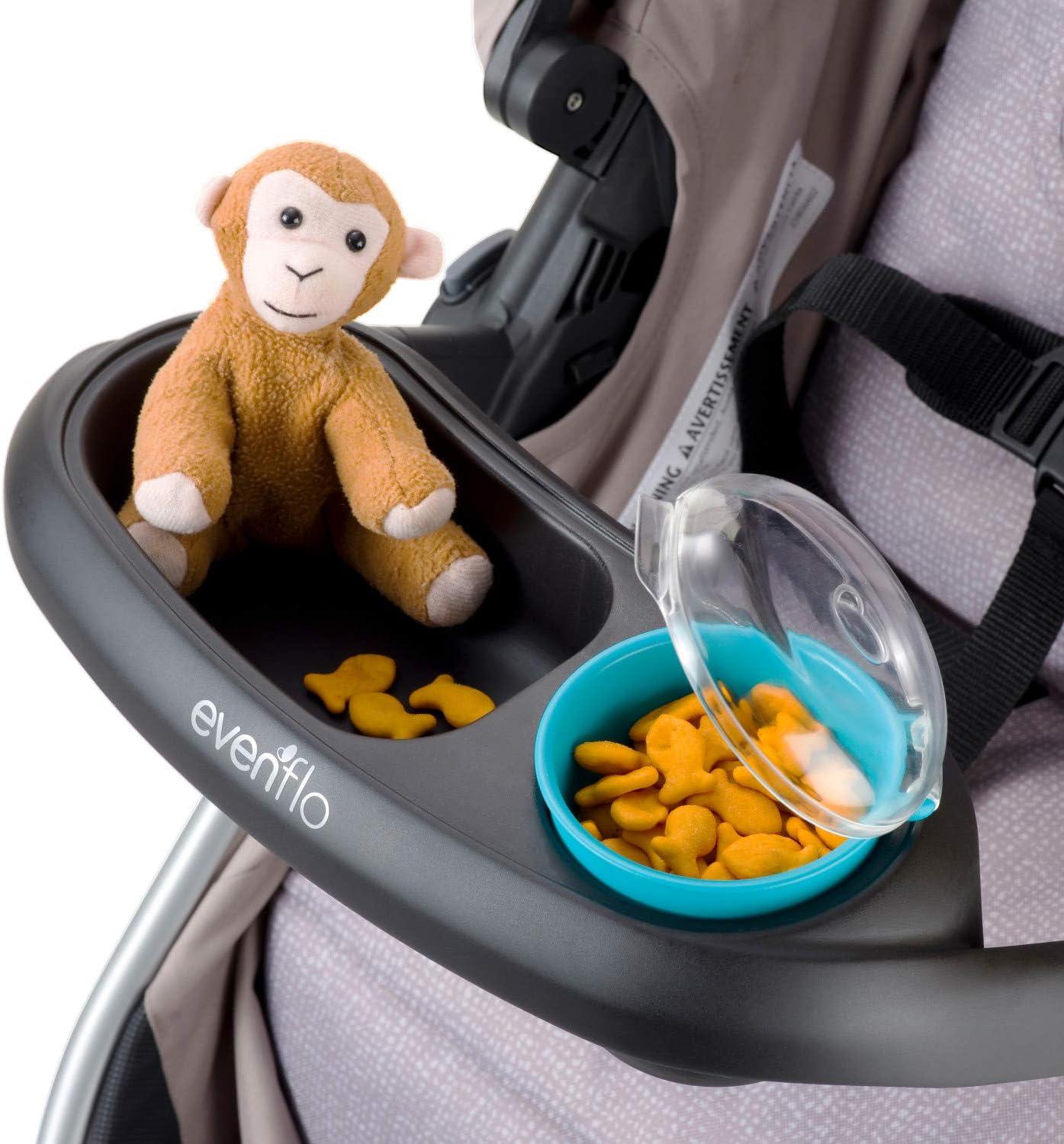 image:imageEvenflo Stroller Child Snack Tray with Snack Cup2 Piece Set