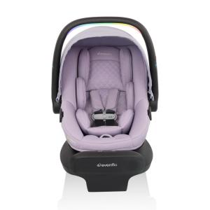 image:imageEvenflo LiteMax NXT RearFacing Lightweight Preemie and Infant Car Seat 330lbs with SensorSafe Easy Install with Base Anchor GrayAgate