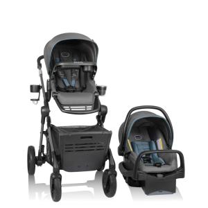 image:imageEvenflo Pivot Troop Child and Pet Modular Travel System Rhodesboro BlackGray