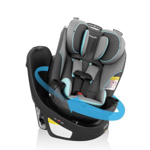 image:imageEvenflo Revolve360 Slim 2in1 Rotational Car Seat Canton BlackCarver