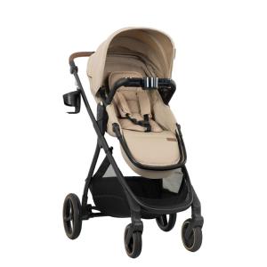 image:imageEvenflo Shyft Intuiti Stroller with Green amp Gentle Fabric Travertine