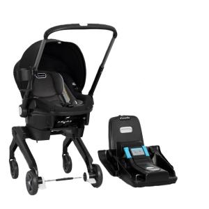 image:imageEvenflo Shyft DualRide Infant Car Seat and Stroller Combo Beaufort Black