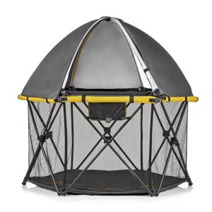 image:imageEvenflo PlayAway Portable Playard Deluxe Adventurer  15 Sq Ft Pack of 1Adventurer
