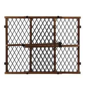image:imagePosition amp Lock Adjustable Wood Baby Gate Farmhouse CollectionFarmhouse Collection