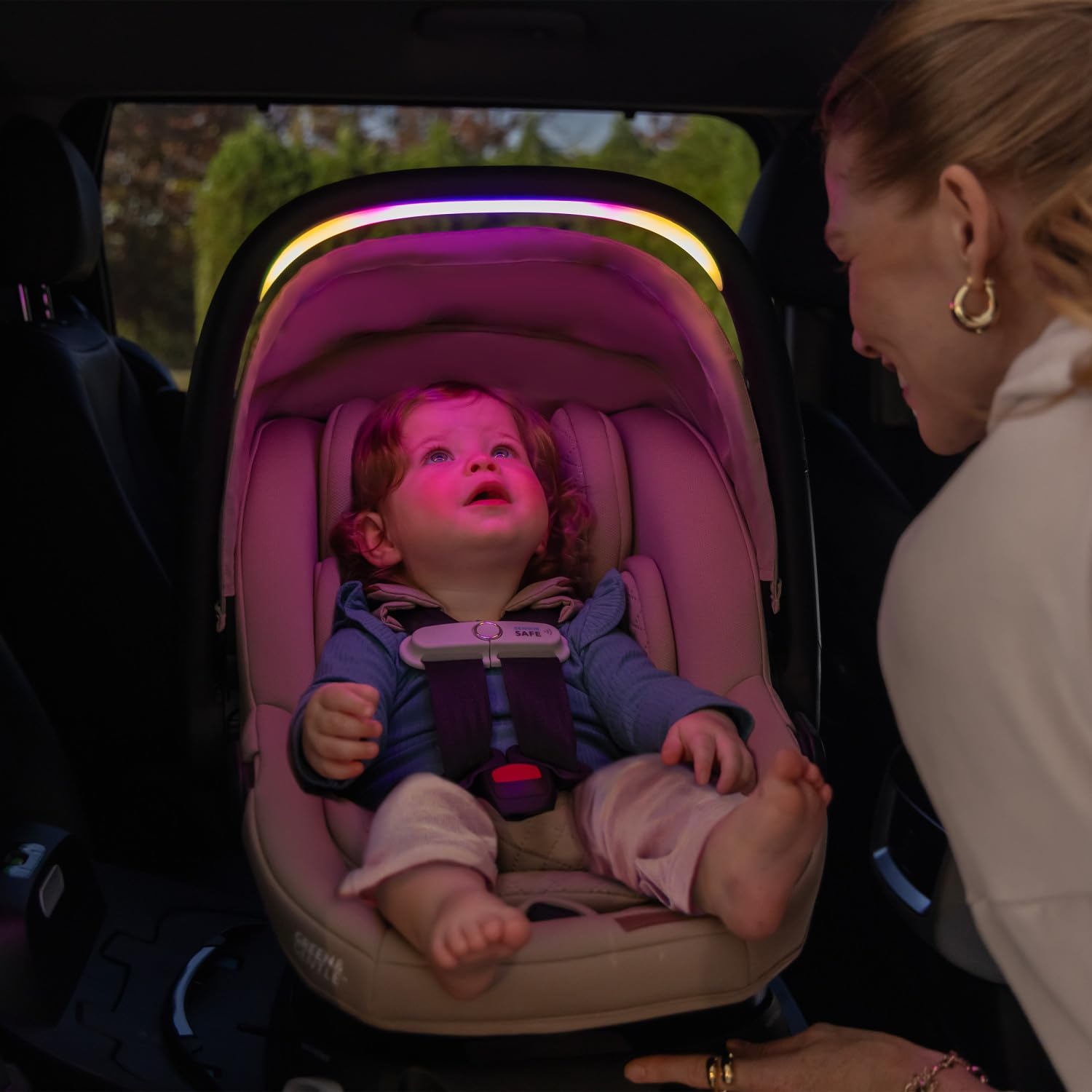 image:imageEvenflo Shyft Intuiti Travel System Featuring Revolve180 LiteMax NXT Rotating RearFacing Lightweight Preemie and Infant Car Seat with SensorySoothe 330 lbs Dubhan BlackQuartz