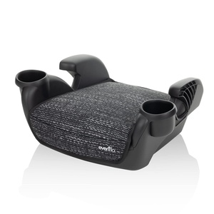 image:imageEvenflo GoTime No Back Booster Car Seat Static BlackOLD Evenflo GoTime No Back Booster Car Seat