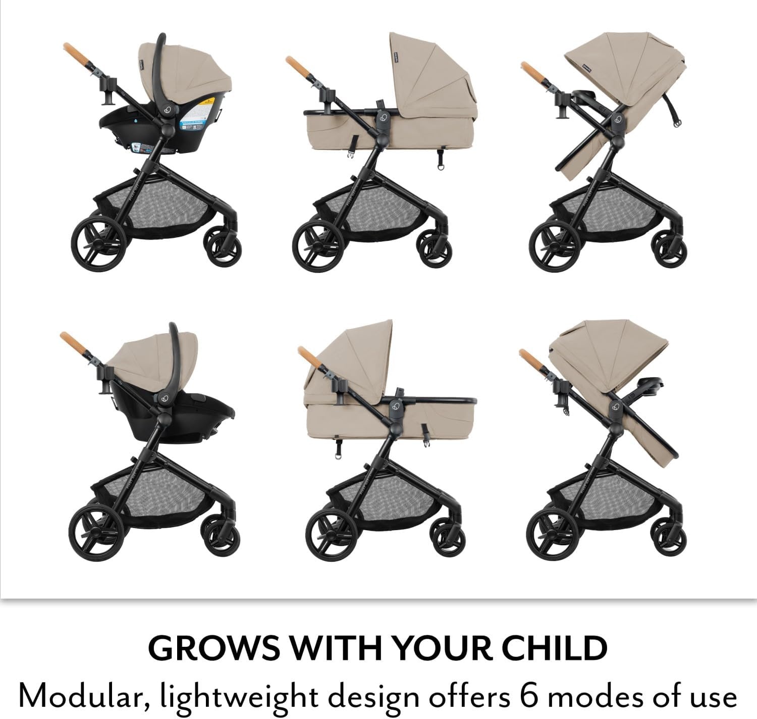image:imageEvenflo Pivot NXT Travel System with LiteMax NXT Infant Car Seat Silverado GraySilverado Gray